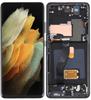 LCD-Display + Touchscreen Samsung Galaxy S21 Ultra 5G Sm-G998B OLED Schwarzer Rahmen