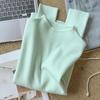 2026 Autumn Women's Slim Fit Round Neck Knit Pullover Sweater