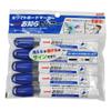 Mitsubishi Pencil Whiteboard Marker Notification Sensor 5 Pack Medium Round Tip Blue 713933084