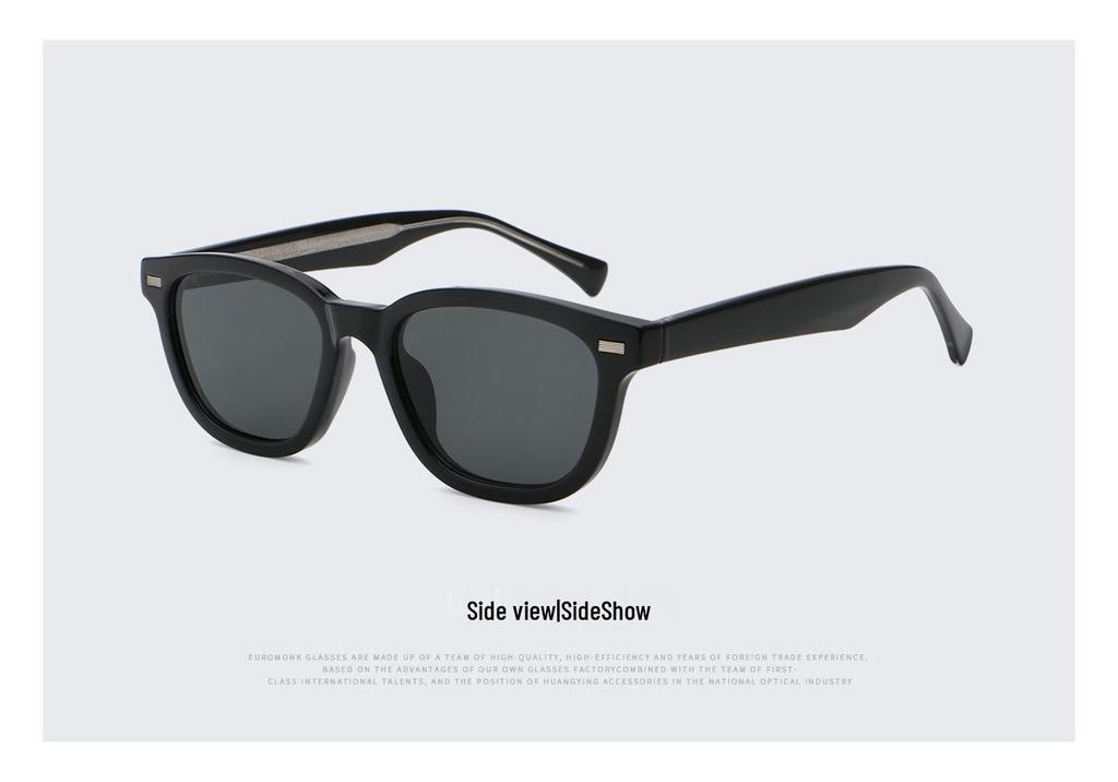 2026 Double Bridge Polarized Sunglasses - Large Frame for Men & Women, Face-Slimming, Lightweight Sun Protection