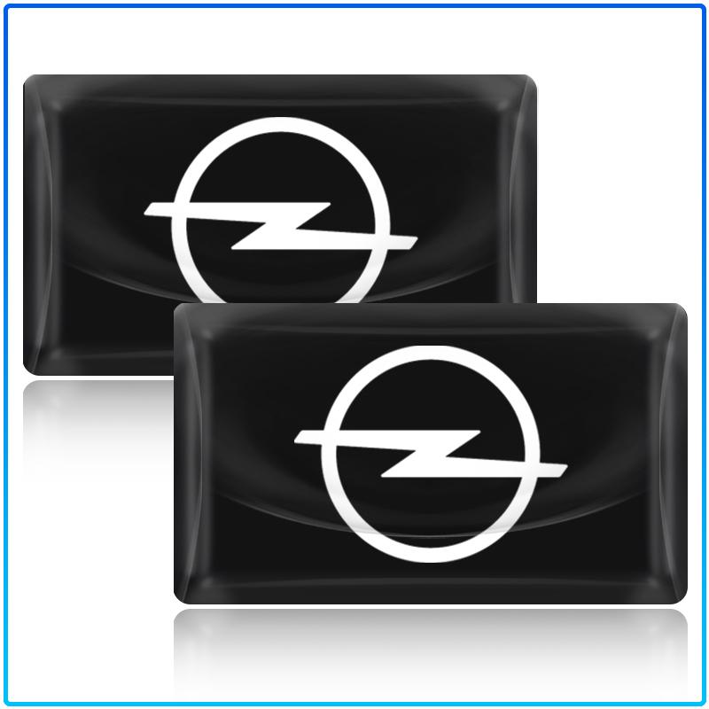 5/10Pcs Carbon Fiber Steering Wheel Car Logo Emblem 3D Stickers For Opel Astra H G J Insignia Mokka Zafira Corsa Vectra B C D