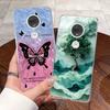 Żelowe Etui Do Motorola Moto G7 Plus/Moto G7 Play /Moto G7 Power Fundas Przezroczyste Silikonowe Miękkie TPU Pokrowiec Uroczy Kot Ochronne Etui