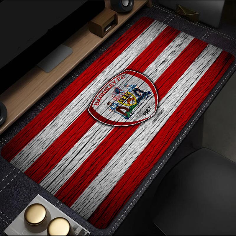 Barnsley Crest Design Mouse Pad, Rubber Base, Mouse Pad for Gamers and Office Use, Gaming Desk , Easy To Clean Mat Christmas fan gifts
