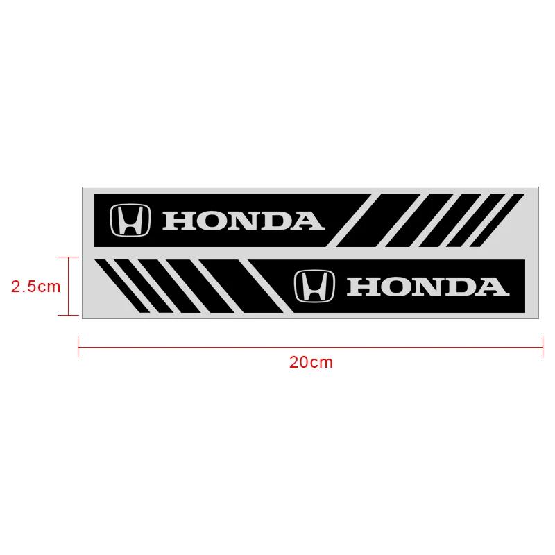 2025 Car New Honda Car Sticker Non Fading Fashion Color Stripe Car Sticker Racing Strips Side Rear View Mirror For Honda Dio Civ