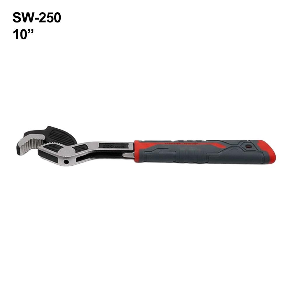 Multi Functional Self Locking Adjustable Wrench with Six Position Adjustment and Comfortable Handle for Professionals