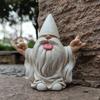 Gnomes Dwarf Garden Statue Miniatures Courtyard Resin Gnomes Landscape Desktop Ornament Decoration Dropshipping