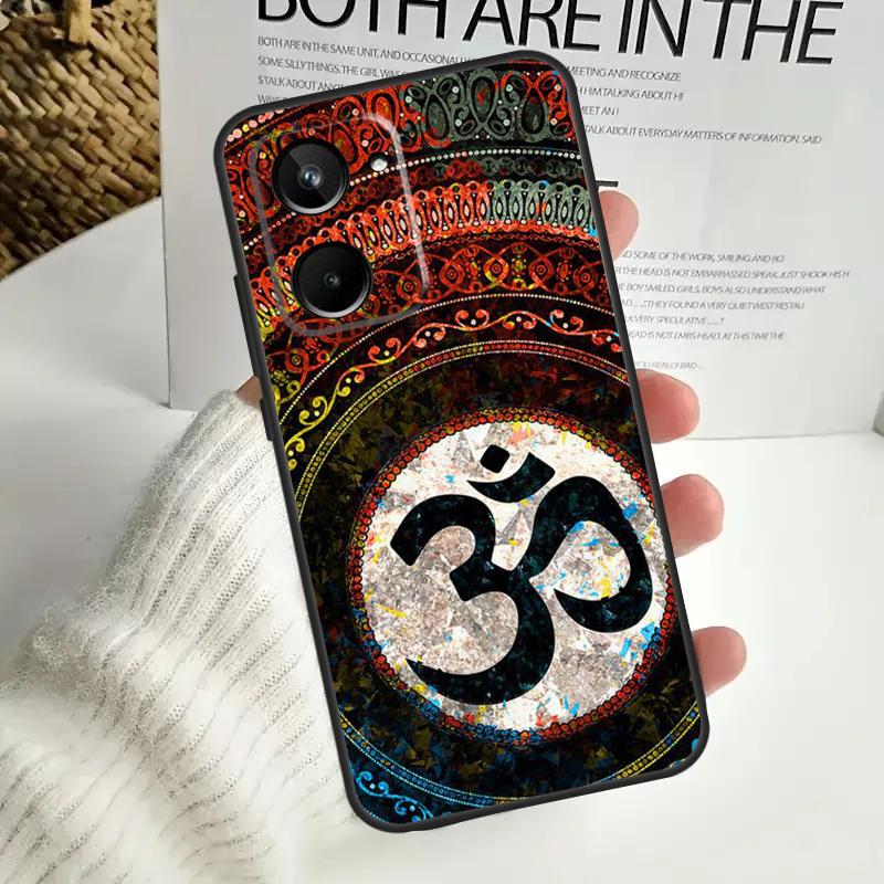 Aum Om Yoga Symbol Fitness Gym For Realme C75 C55 C71 C53 C67 C61 C33 C63 C51 C65 15 GT7 Pro 10 11 12 13 14 Pro Plus Case