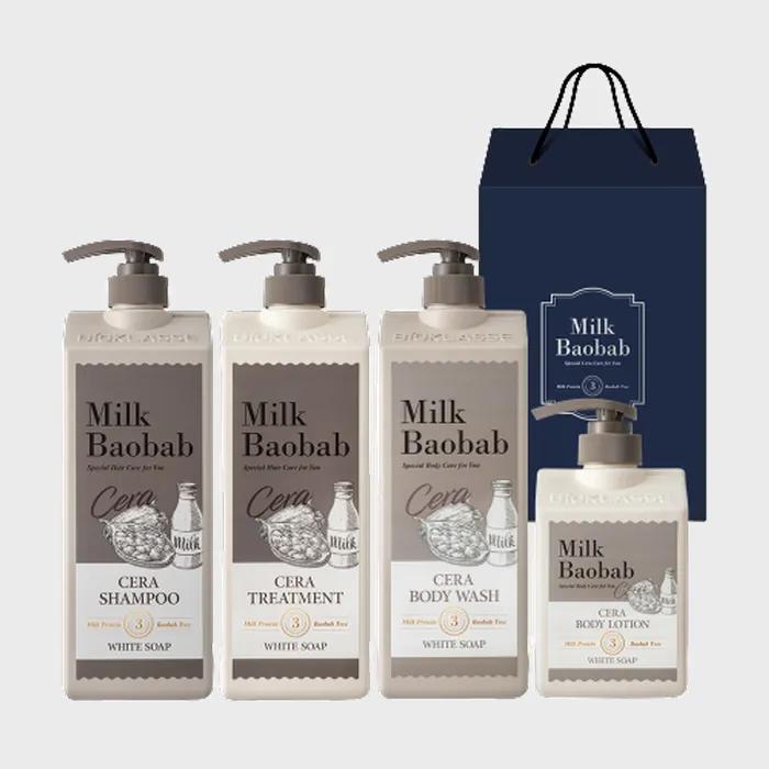 

Подарочный набор Sarah для волос и тела из 4 предметов (Белое мыло)