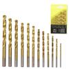 13Pcs Metric Drill Bit Set 3/16 To 1/2 Inch For Glass Metal Tile Concrete Masonry Professional Electric Drilling