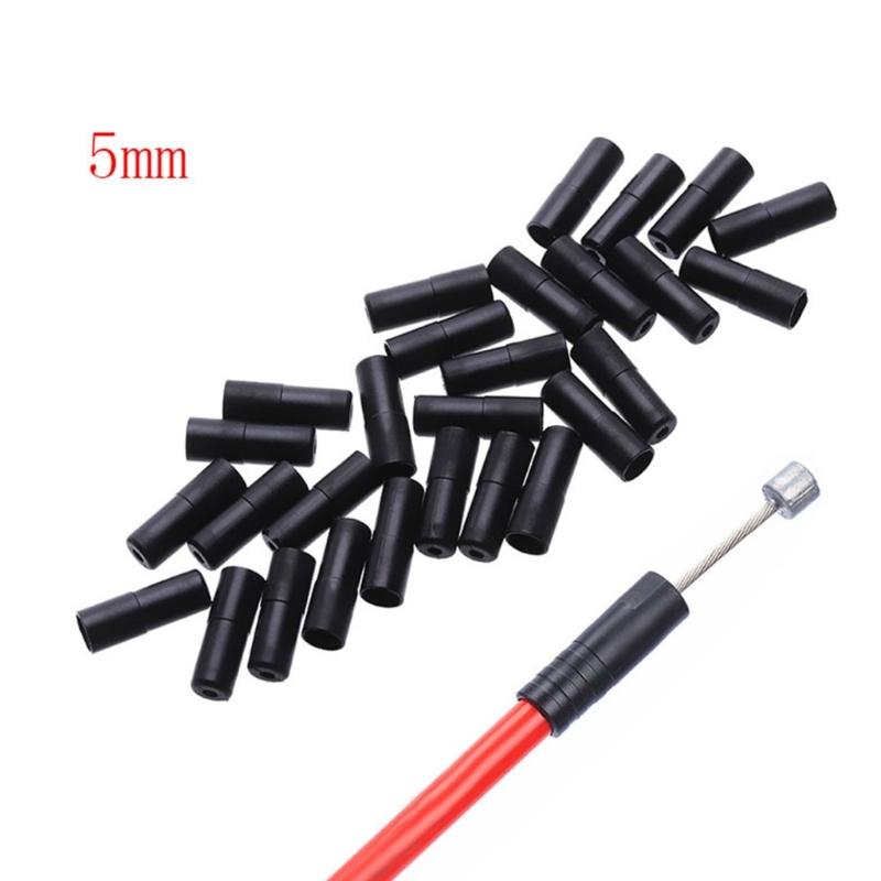 100 Stück Fahrrad Schalthebelkabel Endkappe Fahrrad Schaltwerk Schalthebelkabel Draht Endkappe Fahrrad Bremskabel Hülle Aderendhülse Endkappe
