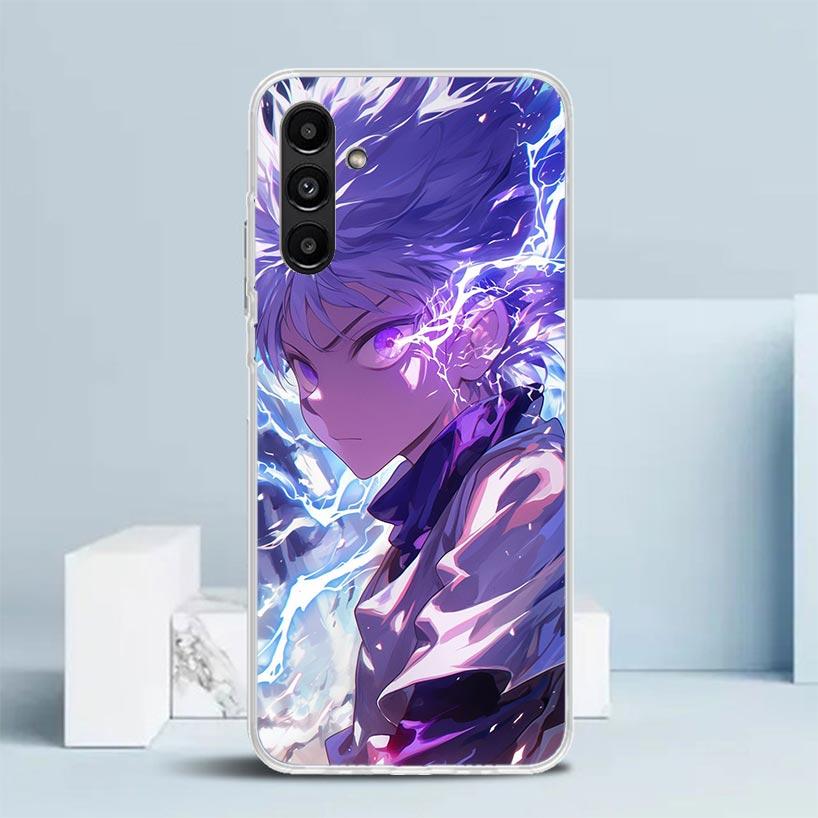Huner X-Hunters Killua Cover for Samsung Galaxy A17 A37 A57 A16 A26 A36 A56 A15 A14 A55 Phone Case A13 A53 A25 A35 A24 A34 A23 A