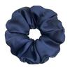 Nuovo Stile Europeo e Americano Semplice Blu Navy Scrunchie di Alta Gamma per Capelli Accessorio per Capelli Grande Fiore per la Testa Elegante Versatile Trendy