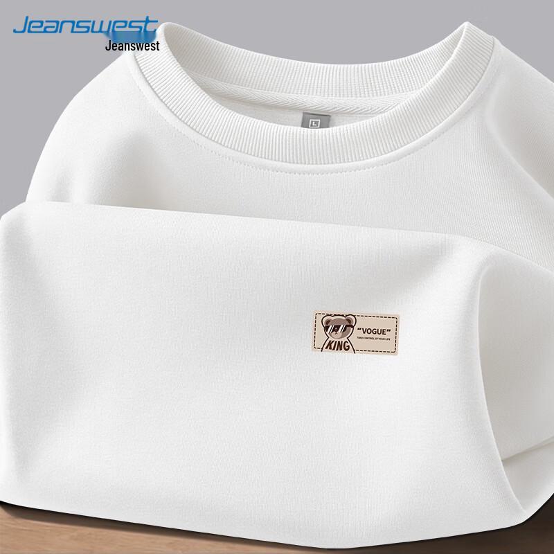 Jeanswest Unisex Loose Fit Round Neck Sweatshirt