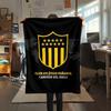 1PC Penarol Football Club Print Flannel Blanket, High Quality Comfortable for All Seasons, Home Decor, Warmth and Comfort, Perfect for Christmas Gifts
