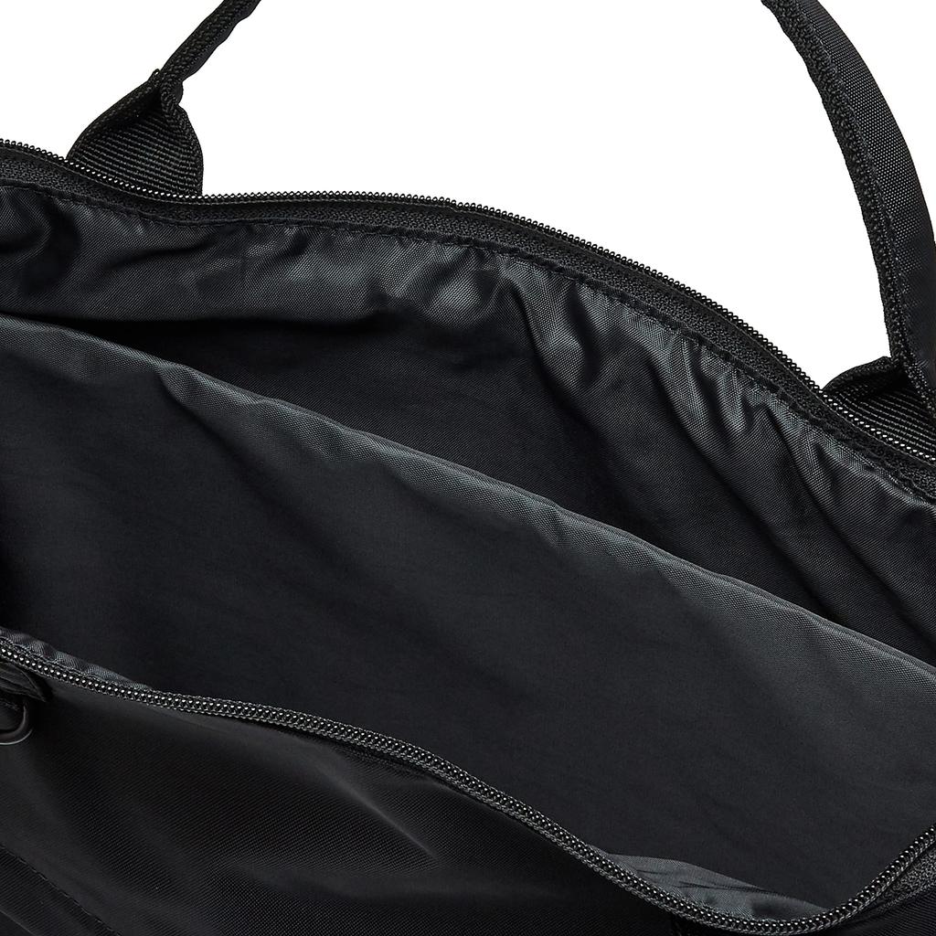 SNOOPY Women's Backpack, Embroidered Logo Tote Bag, 2-Way, Simple, Lightweight, snoopy0263 Black (SPZ-2643), Free Size