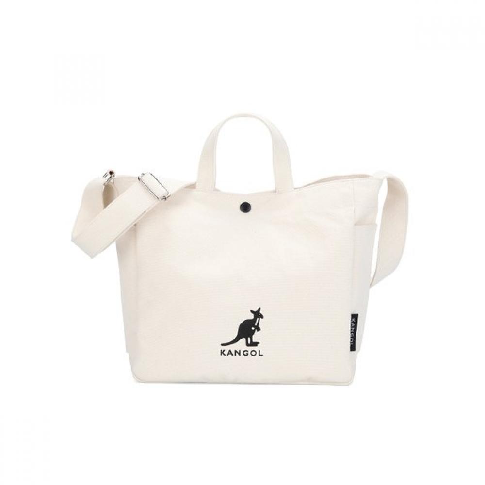 

Kangol New Canvas Tote Bag Ivory 3945 Harper ONE