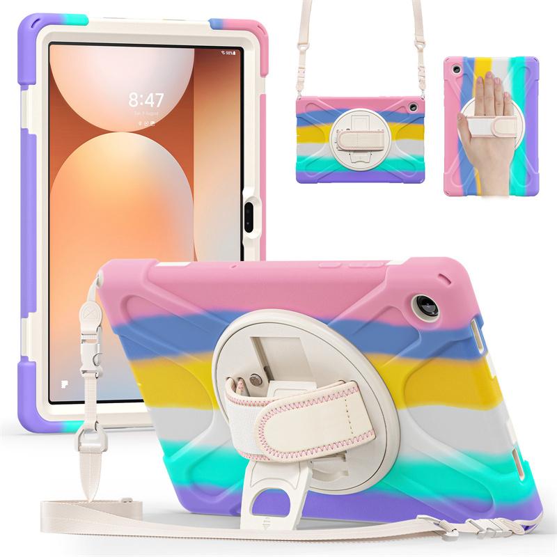 Case for Samsung Galaxy Tab A11+ A9+ A9 A11 Plus 11 Inch SM-X230 Tablet Cover Tab A9 A11 8.7" SM-X130 Shoulder Strap Funda Capa