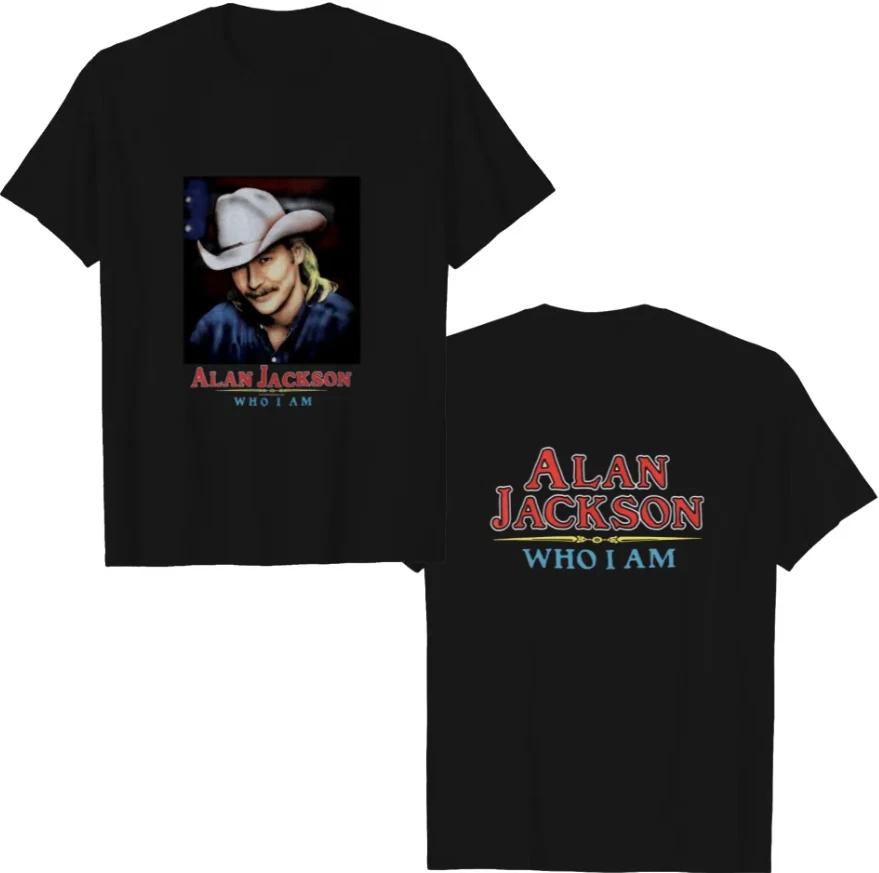 1994 Alan Jackson Who I Am Vintage Tour Country Music Tee Shirt 90s
