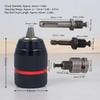 4Pcs 2-13mm Keyless Metal Drill Chuck Hex SDS Adapter Impact Screwdriver Tap Wrench Tool Set High Precision Engineer Accessories