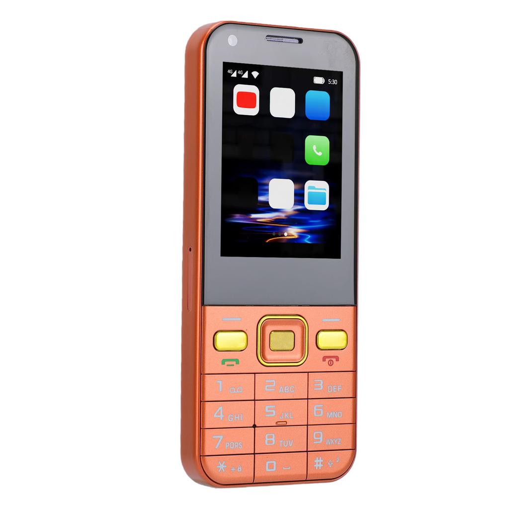 4G LTE Unlocked Mobile Phone for Seniors 2.8 Inch Touch Screen 2GB 16GB Dual SIM Dual Standby Support App Download WiFi