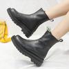 Fashionable New Round Toe Thick Soled Non Slip Casual Riding Boots/Winter Comfortable/Elegant Plus Size Work Boots For Women