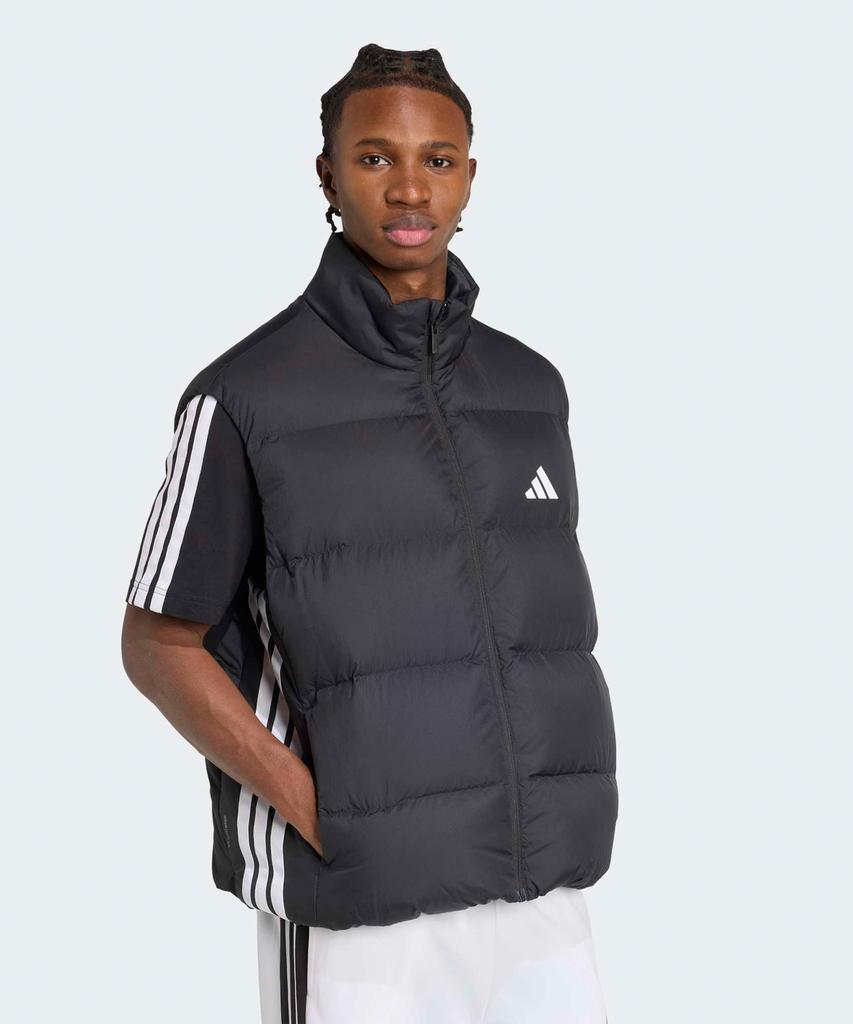 Adidas Climawarm 3-Stripe Puffer Down Vest - Black / Jm4078