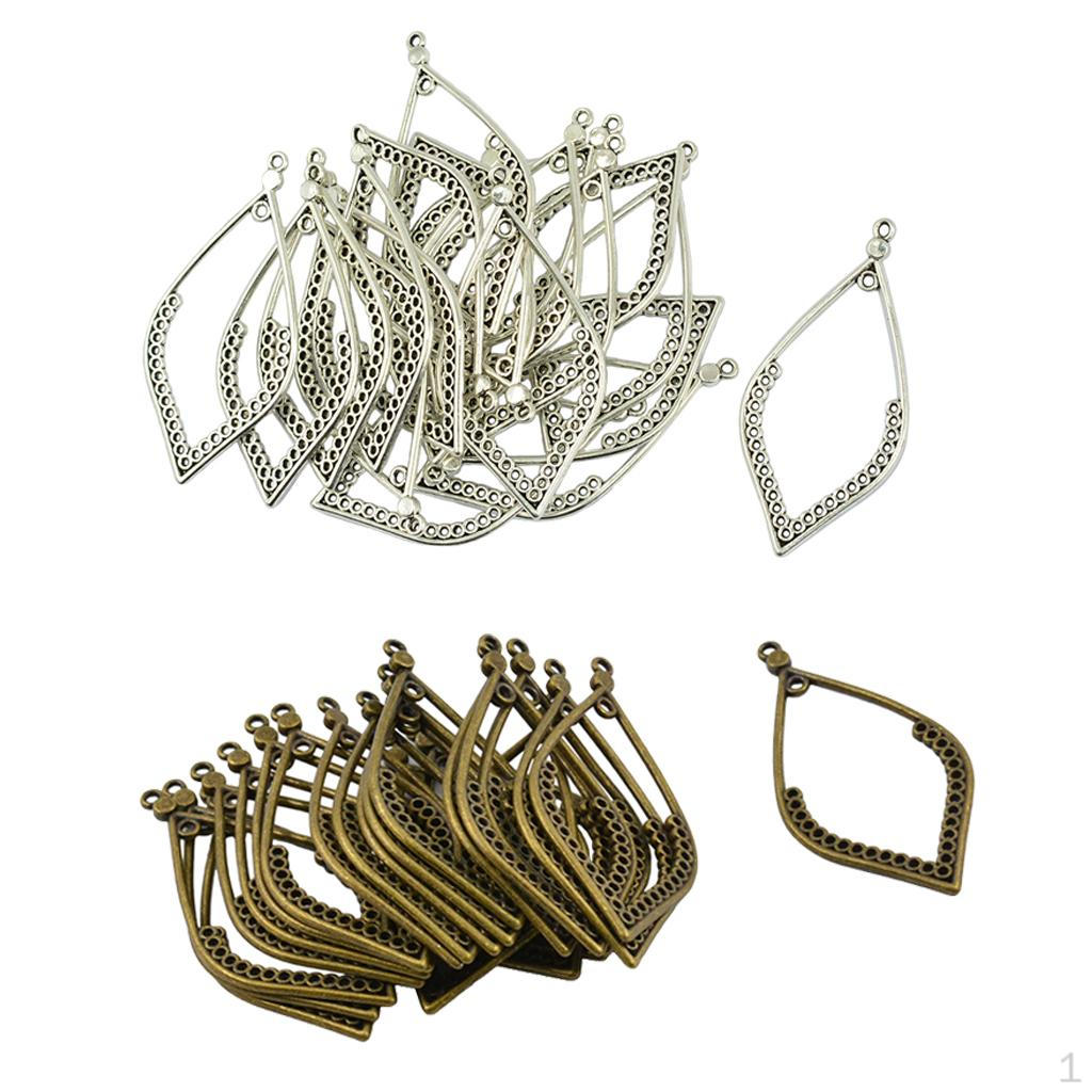 

40 шт. Серьги-подвески из сплава для изготовления шармов и подвесок своими руками