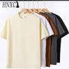 HNXC Cotton Short Sleeve T-shirt Men's Fashion Loose Half Sleeve Shirt Printed Compassionate Shirt