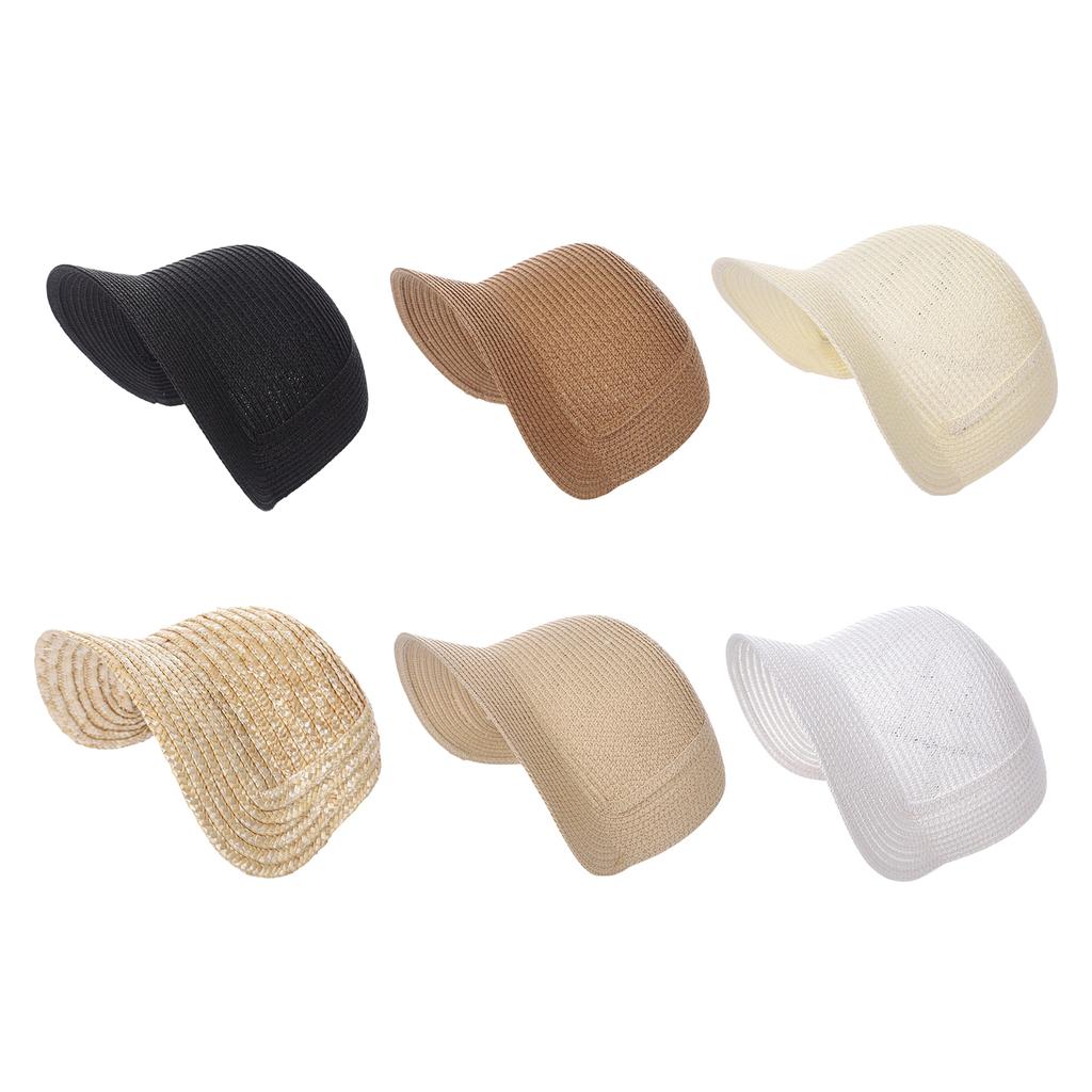 Victorian Bonnet Hat Base Craft Kits Tea Party Straw Hat for Crafting Project Bridal Church Event Costume Accessories