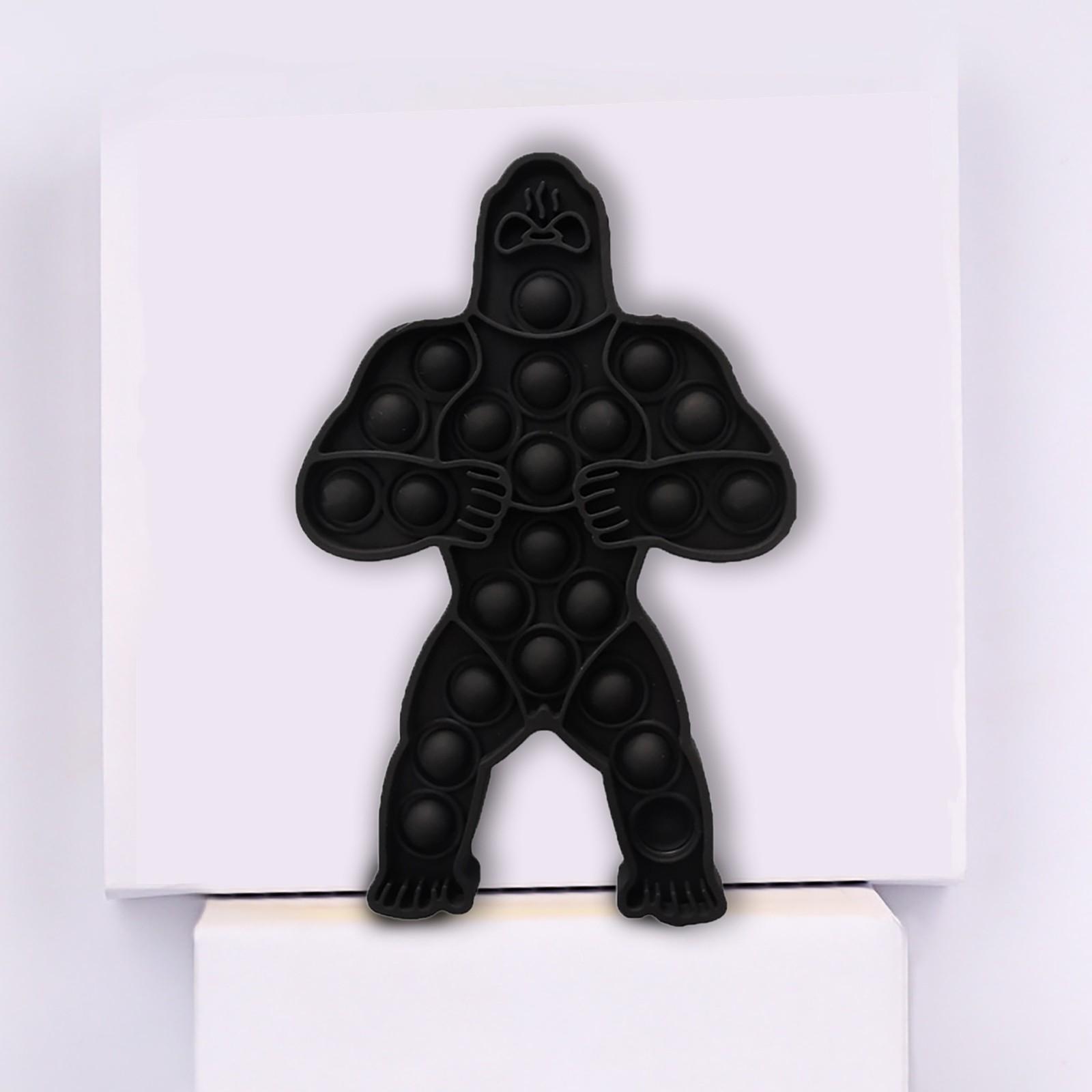 

Дитяча прес-і-стріляй бульбашкова іграшка орангутан батько-дитина інтерактивна