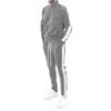 Men's Turtleneck Casual Sportswear Trendy Suit Zipper Jacket Trousers Suit