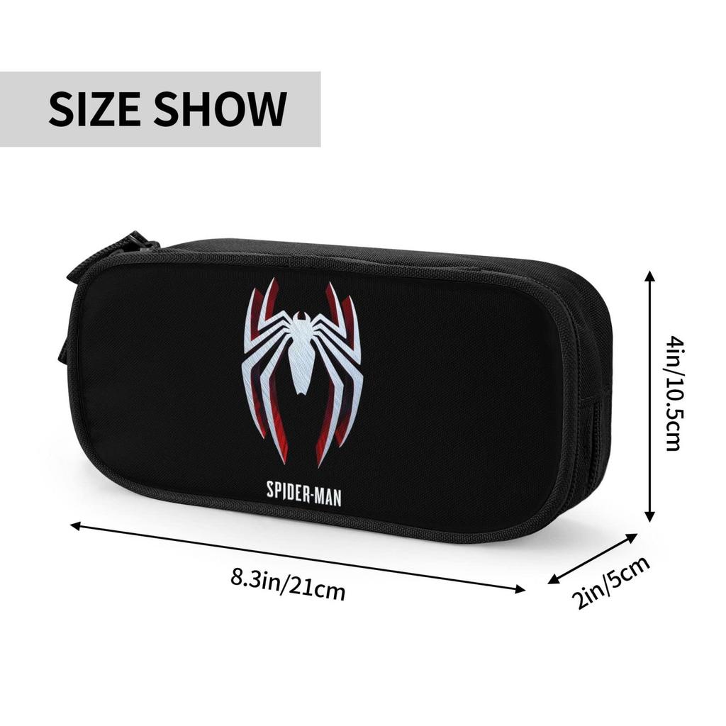 Spiderman Pencil Case Pencil Box Kids Blosun Boys Large Capacity Pencil Case Storage Box Stationery Pouch Pen Pouch Pen Bag Storage Bag Unisex Student