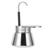 Handaufguss Espressobereiter Kaffeekanne 304 Verdickter Stahl Mini-Kaffeemaschine Für Zuhause Büro