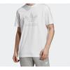Adidas Originals Trefoil Logo Sports Short Sleeve T-Shirt Men Tops White FK1355