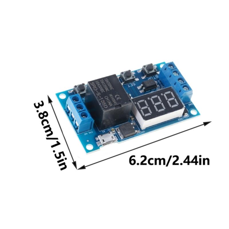 Multifunctional Timers Relays Board DC6-30V Digital Cycle Controller Industrial Automation Device