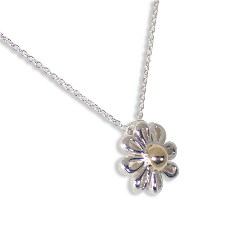 

[Б/у] TIFFANY/Tiffany 925/750 подвеска/ожерелье Daisy/g421-85