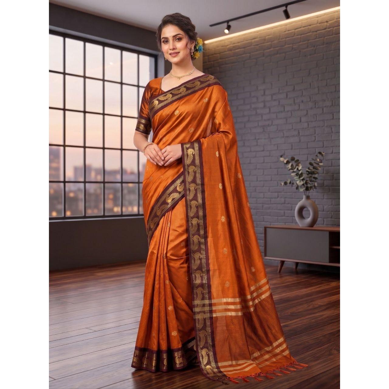 New Launch Premium Soft Silk Minawork Saree