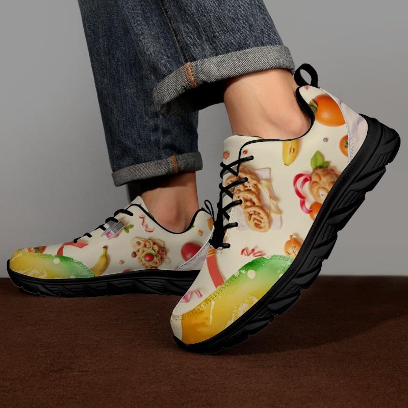 YRZL Athletic Sneakers Men Lightweight Comfortable Non Slip Gym Shoes Men Walking Training Casual Sports Shoes Durable Footwear