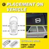 New Chrome Car Door Handle Replacement For 2001-2007 Chevry Silverado 1500 2500