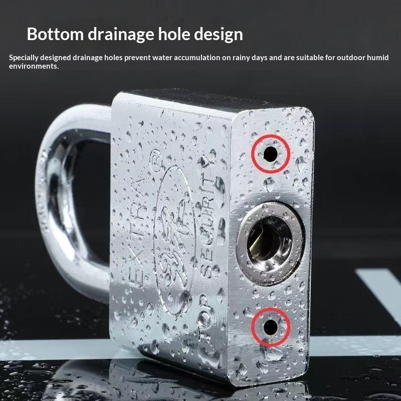 Premium Heavy Duty Iron Lock Anti Theft Reliable Security Lock for Family Home Door Office Gate Indoor Protection
