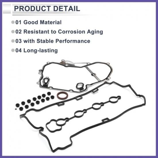 Engine Timing Cover Gasket Set TCS46041 for Chevrolet Malibu 22L 04-05