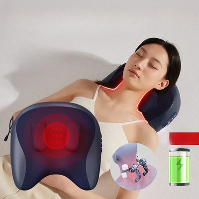 Cervical Trapezius Massager Shoulder Hot Compress Kneading Neck Household Rechargeable Shoulder and Neck Trapezius Massage Pillow