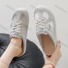Women Shoes 2026 New Summer Fashion Comfort Round Toe Sewing Half Drag Shoes Outdoor Breathable Mesh Lace-up Women Casual Shoes
