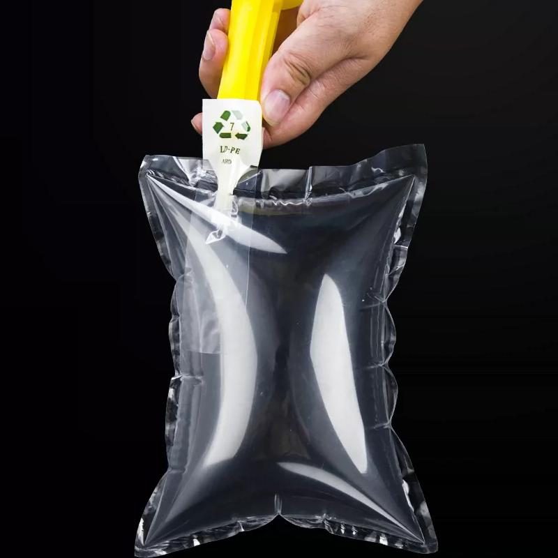 100pcs Nylon Material Inflatable Pouchs Express Packaging Filled with Air Column Bags Buffer Air Bags Anti-collision Fragile Product Protection Pad