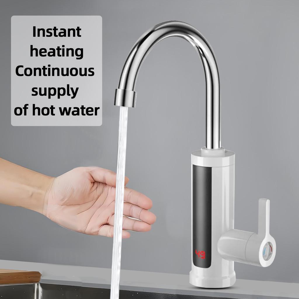 Household Hot And Cold Water Dual Use Faucet  Kitchen Instant Water Heater Faucet Instant Electric Heating Water Faucet