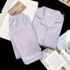 Women's Cloud Cotton Lace Pajama Cardigan Set - Spring & Autumn Collection