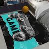 Gaming-Teppich für Jungenzimmer, Gamer-Teppich mit Controller-Design, Teppich für Spielzimmer, Schlafzimmer-Dekor, rutschfeste, maschinenwaschbare Matte