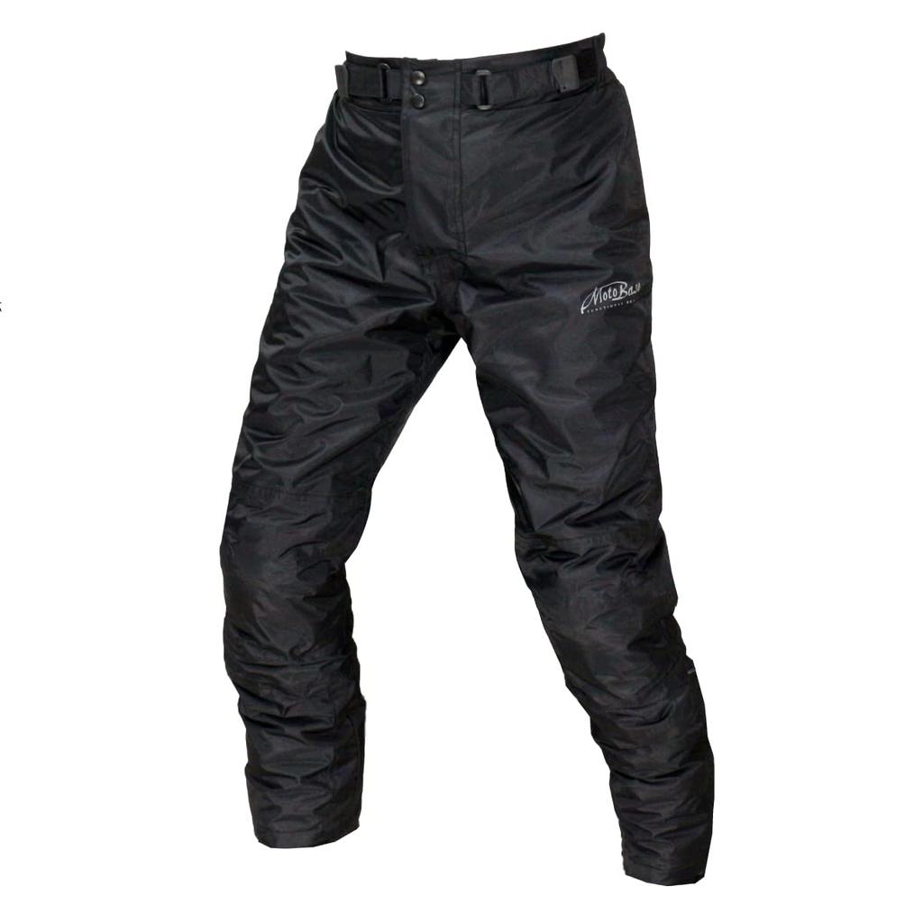 MOTO BASE Model Heat Protect Size and Waterproof Motorcycle Winter Pants Fall/Winter Overpants/MBOP-01 (Black, LL) - Cold-Resistant, Windproof,