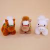 Realistic Pony Plush Keychain 2026 Year of The Horse Plush Keyring Cute Pony Doll Soft Stuffed Animal Birthday Gifts for Kids
