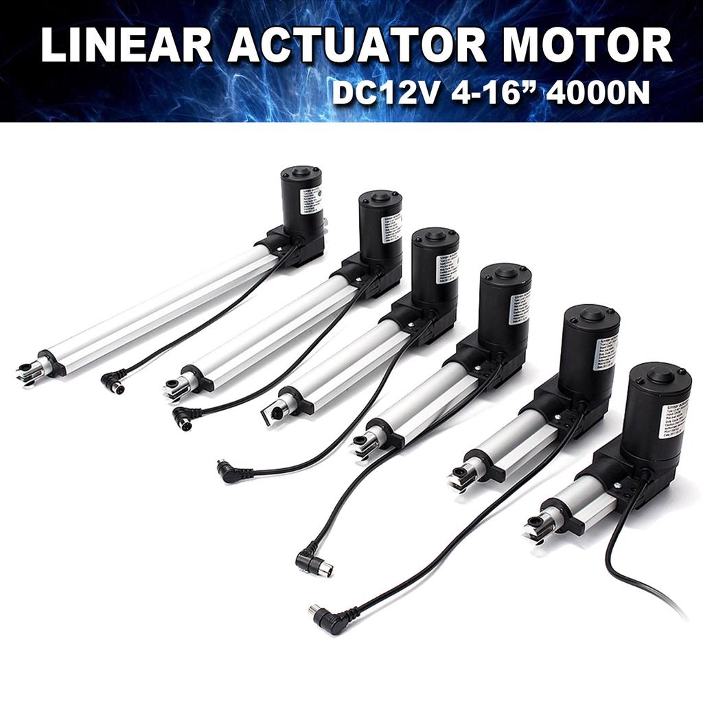 Metal gear electric Linear actuator 12V linear motor moving distance ...